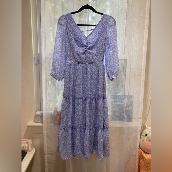 Midi Length Summer Dress - Picture 5 of 6